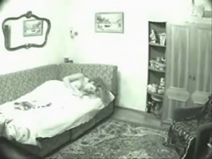 My cute cousing visiting us caught by hidden cam