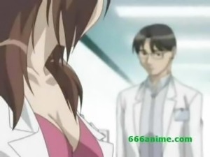 Hot Busty Anime Scientist Gets Horny And Fucks Patient