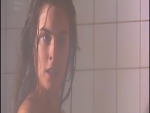 Mitzeee from Hollyoaks in the shower