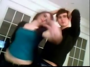 Couple dance on webcam (May 19, 2012)