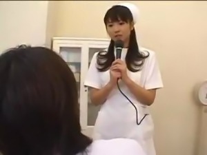 Misato Kuninaka Gyno nurse exam