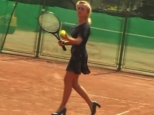 European tennis players get their asses fucked