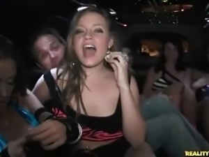 Nudity and fucking in the vip limo