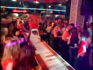 Strippers showing hard phalluses free