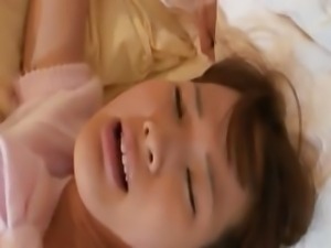 beautiful asian toying and fisting