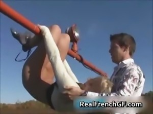 Rough french girlfriend fucking part6