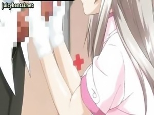 Sexy hentai nurses sucking a cock