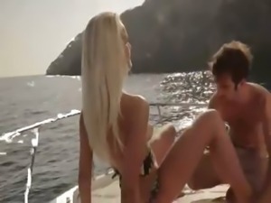 luxury summer outdoor fucking on jacht