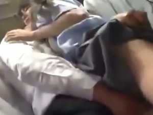 Schoolgirl Getting Her Mouth And Pussy Fucked By Business Man On The Bus