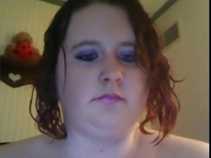 Fat girl on webcam