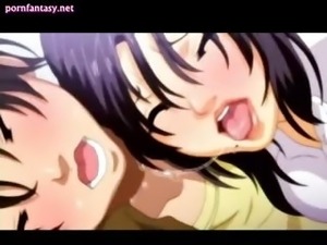 Anime with huge tits taking a cock