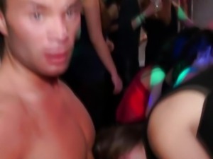Sexy real amateurs at party fucked