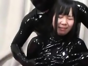 Japanese Latex Catsuit 70 - She is from ASIA-MEET.COM