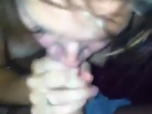 Fast and furious blowjob gets her the cum in her mouth 2