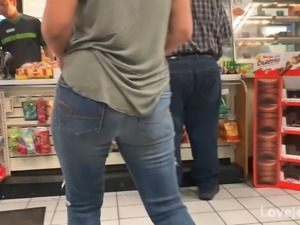Sexy Tight Ass In Jeans