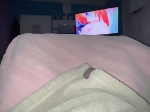 I play with my pussy while watching anime - POV